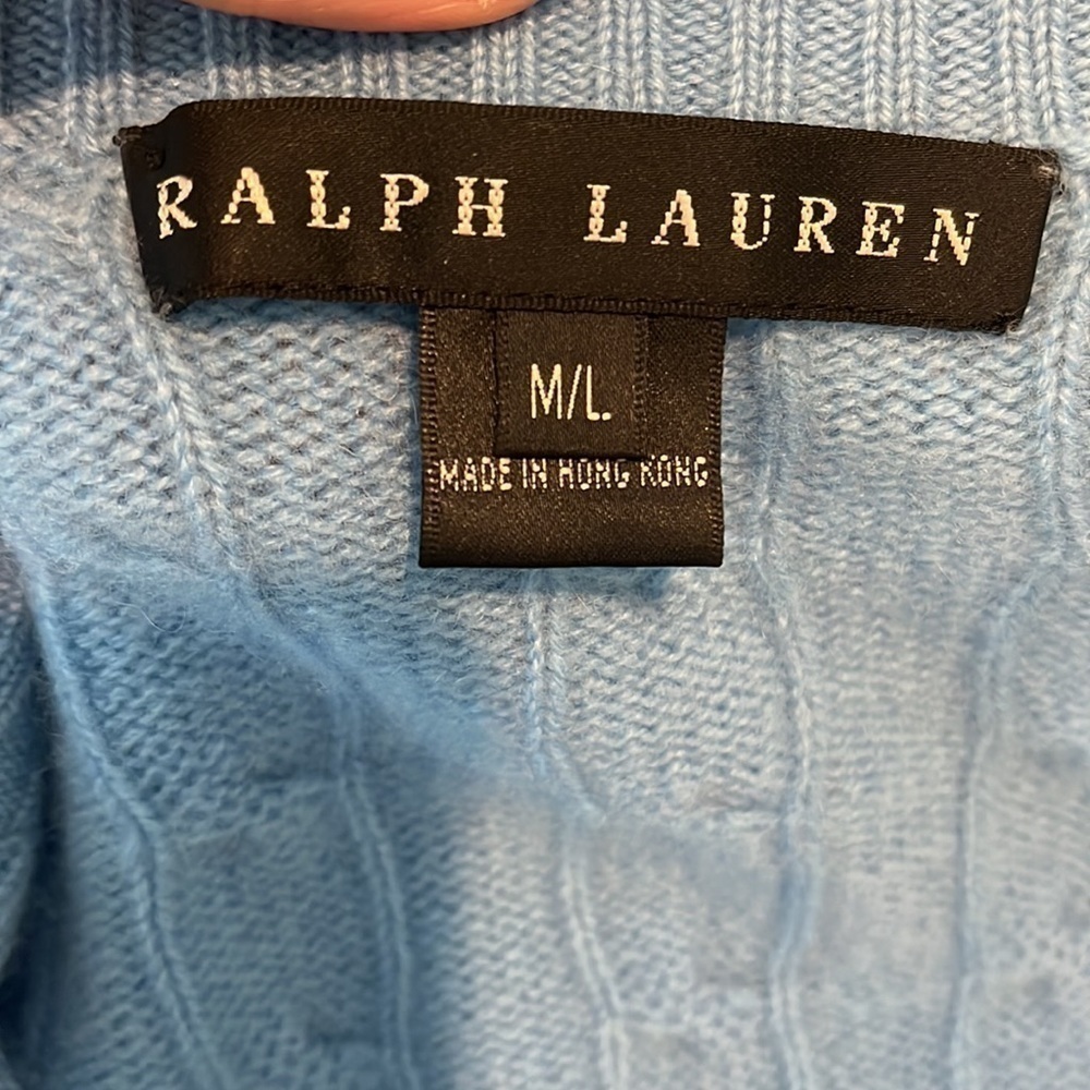 Ralph Lauren cashmere poncho​​​​​​​​​​​​​​​​​​​​​​​ - Picture 4 of 5
